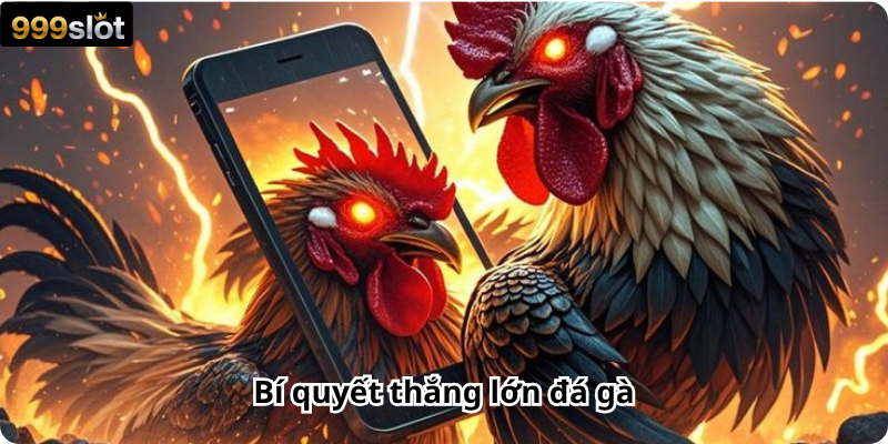 Bí quyết thắng lớn đá gà